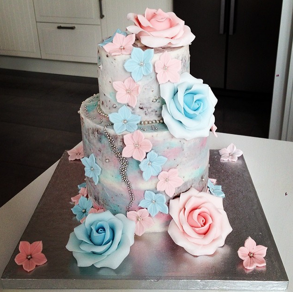 tartas de comunión con fondant Madrid